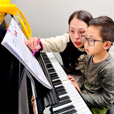 piano lesson